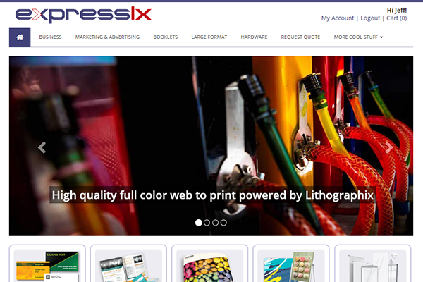 ExpressLX Web to Print slide 2