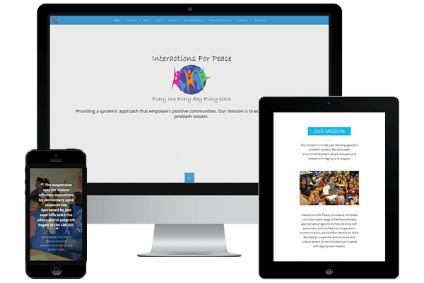 Interactions For Peace slide 1