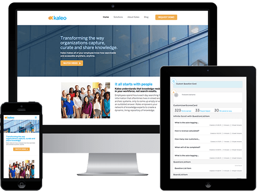 Responsive devices Kaleo Software