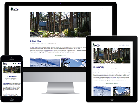 Responsive devices St. Moritz Villas